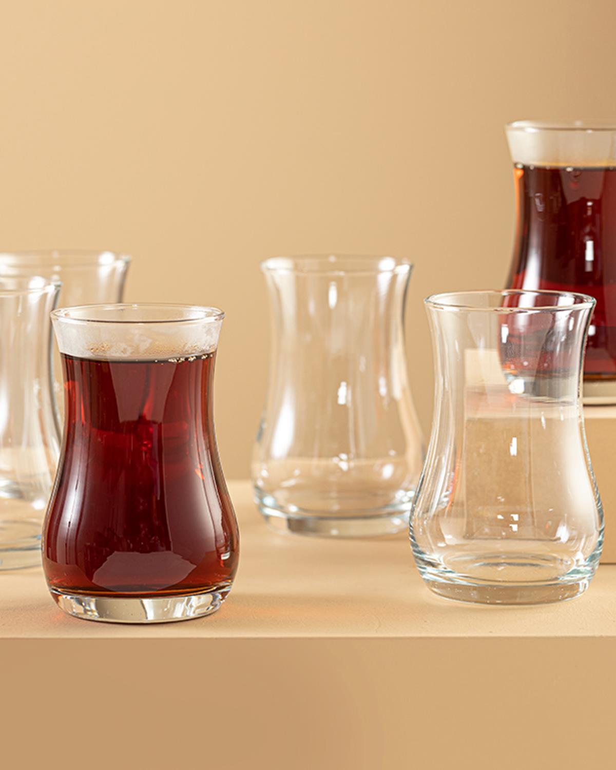 Darwin Cam 6'lı Çay Bardağı