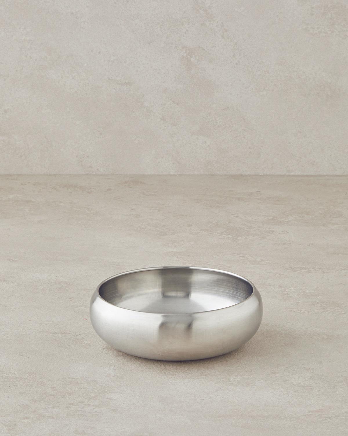 Debbie Paslanmaz Çelik Kase Silver