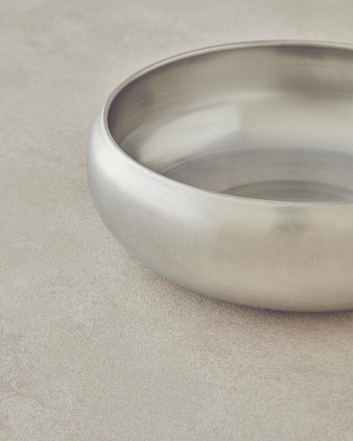 Debbie Paslanmaz Çelik Kase Silver