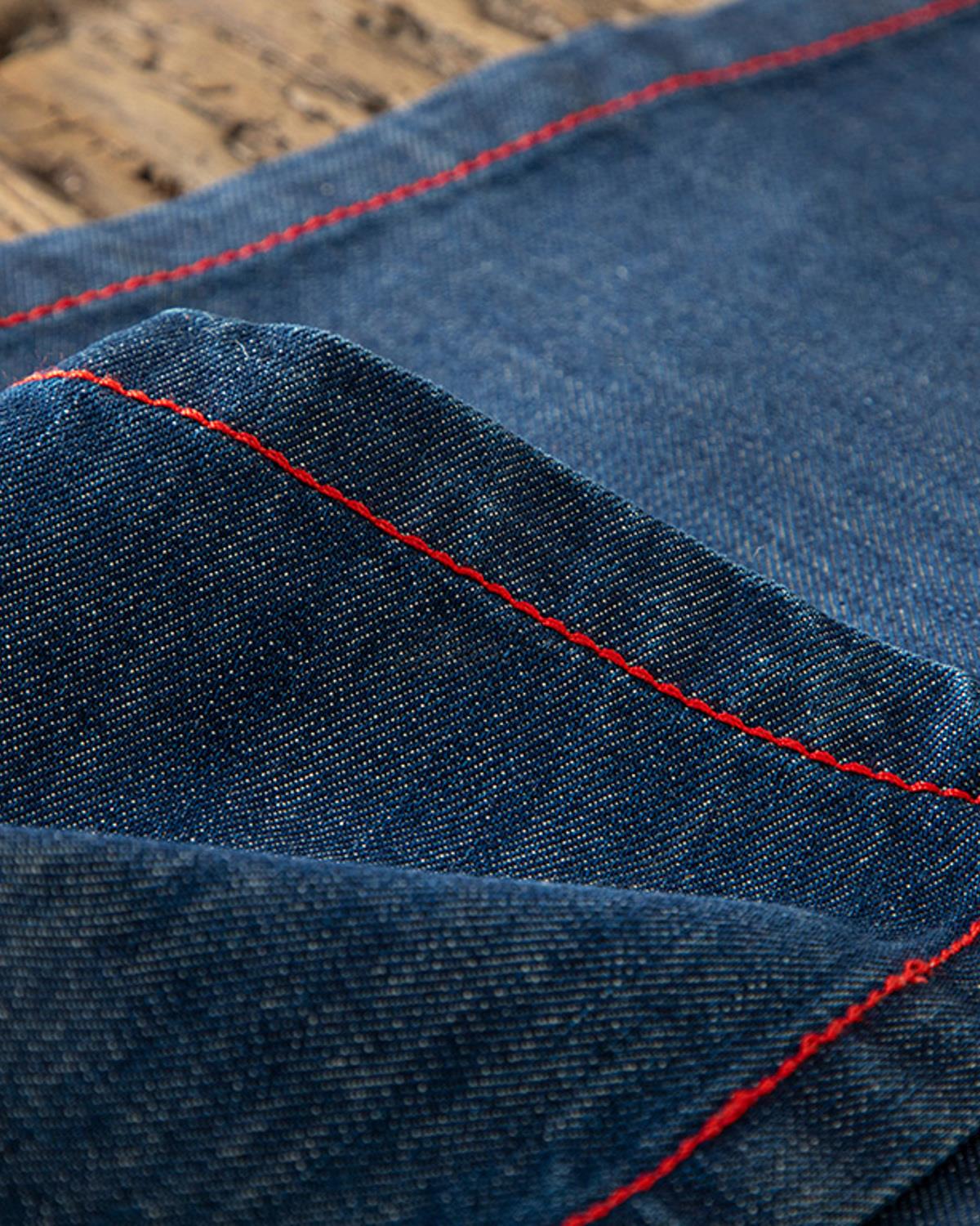 Denim Pamuk Runner Lacivert
