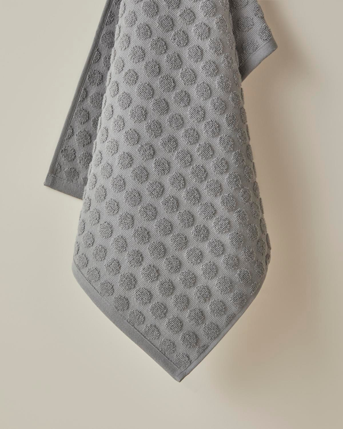 Dottie Pamuk Yüz Havlusu 50x80 cm Antrasit