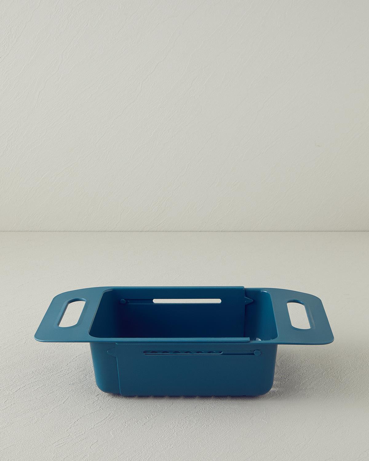 Düz Plastik Süzgeç Mavi