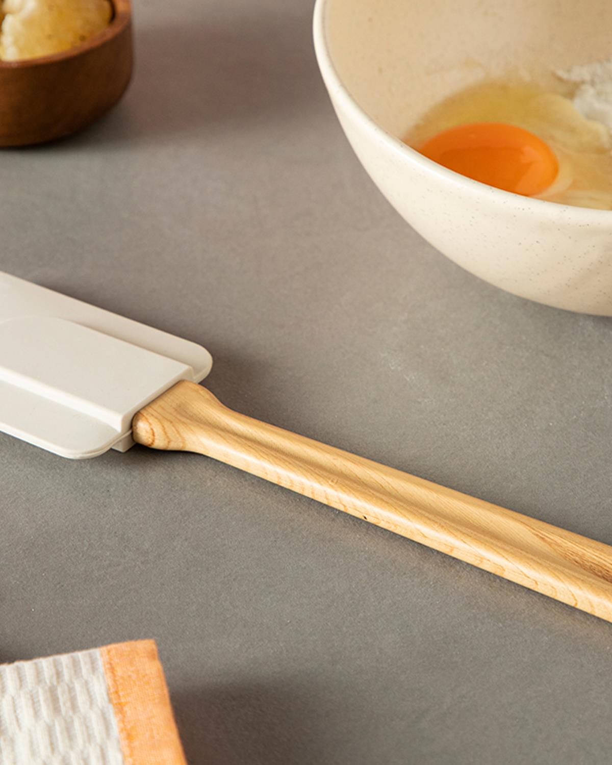 Eddy Silikon Spatula Açık Bej