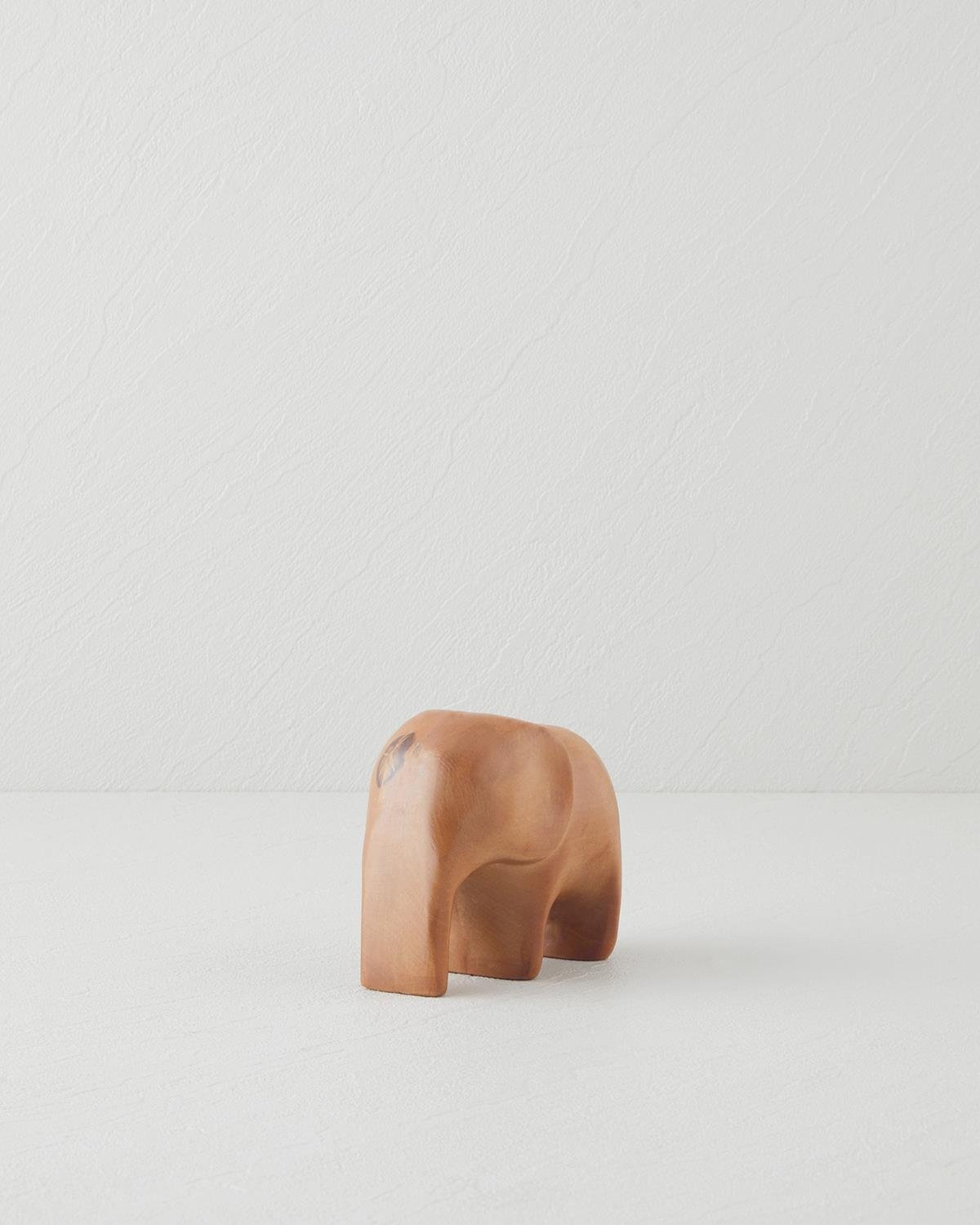 Elephant Biblo 11,5x6,5x9,5 cm Kahverengi