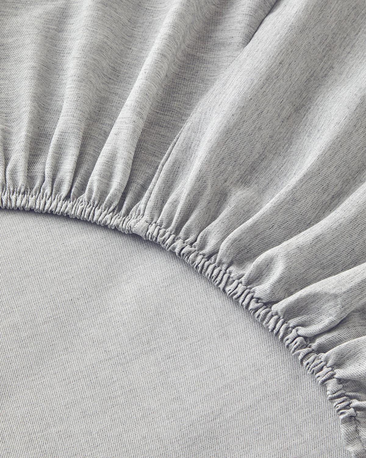 Elite Lines İpliği Boyalı King Size Nevresim Takımı 240x220 cm Gri