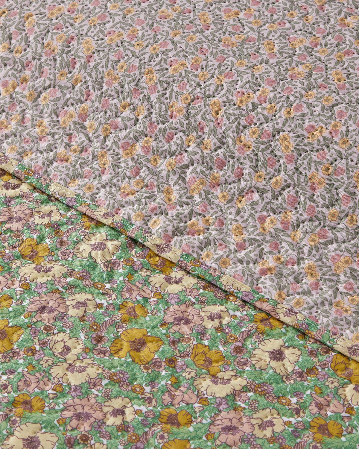 Enchanted Harmony Çift Kişilik Çok Amaçlı Örtü 200x220 cm Yeşil