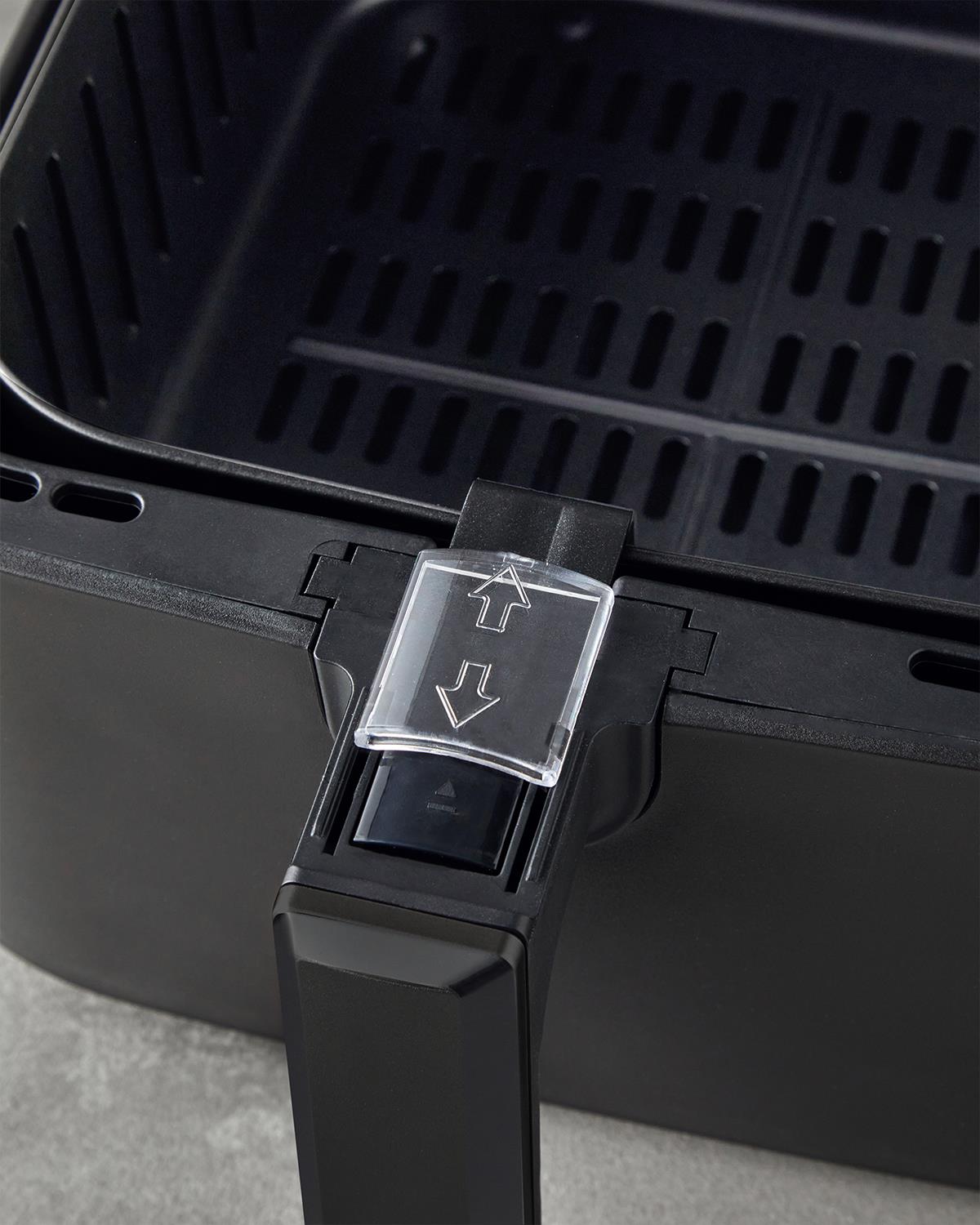 English Home AIF 2001 Dijital Çıkarılabilir Sepetli Air Fryer XL Siyah