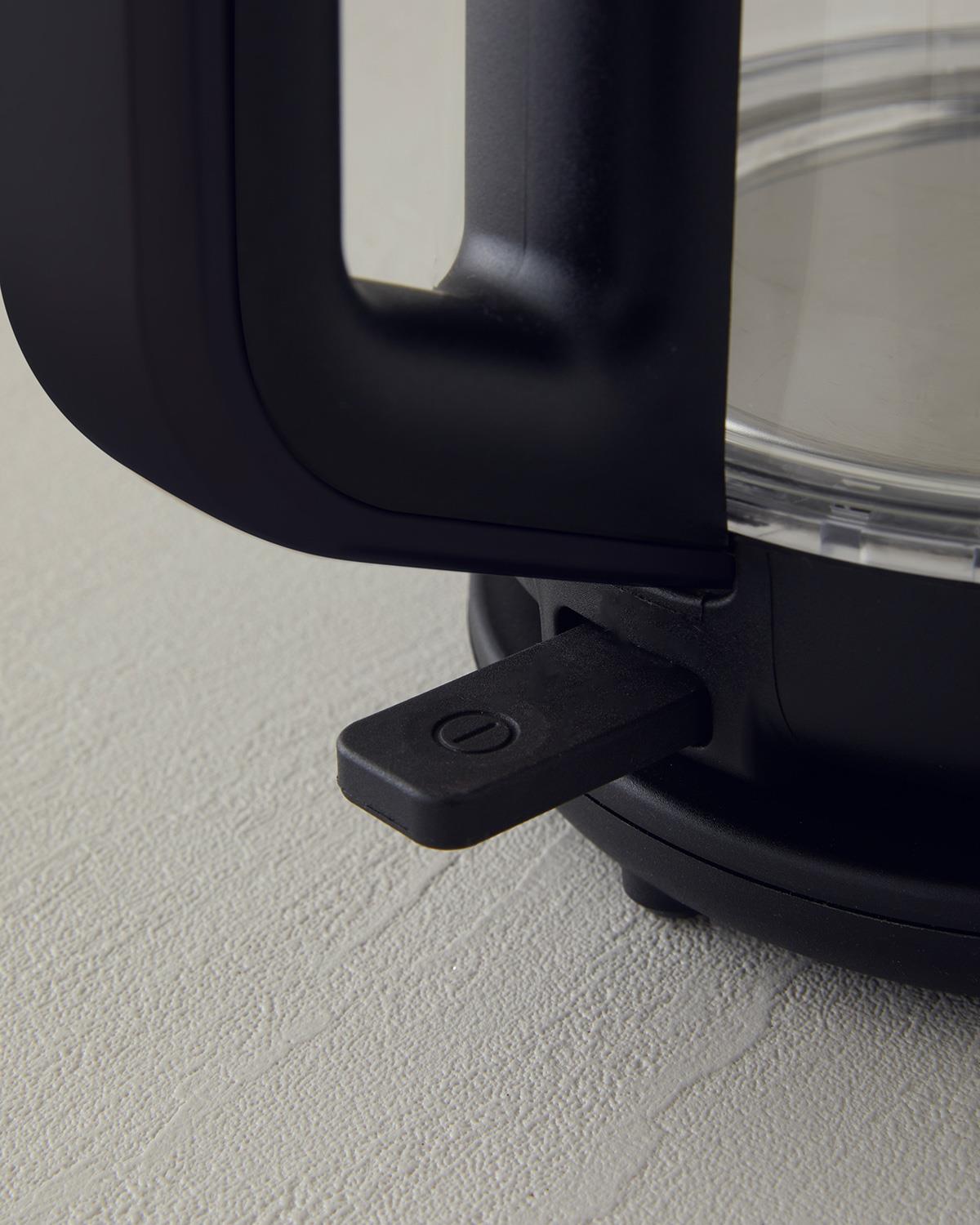 English Home CMK 6001 Cam Çay Makinesi ve Kettle Siyah