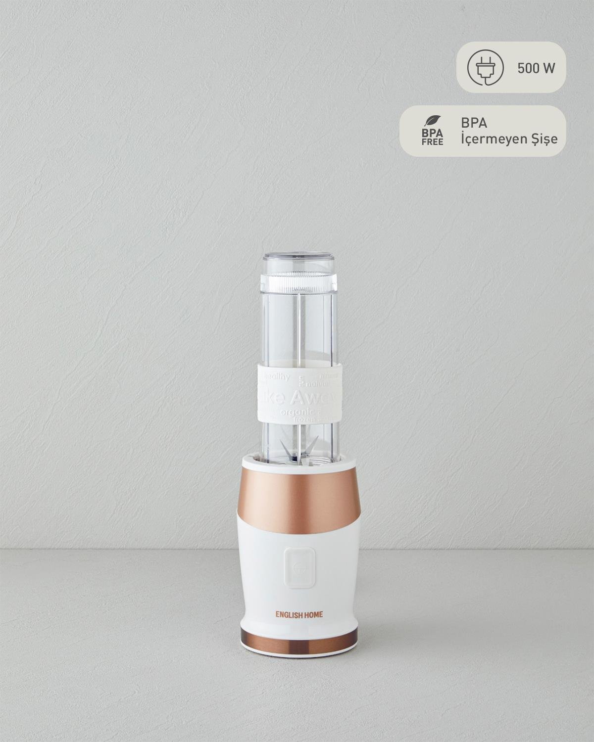 English Home KBL 3010 Shake Away Smoothie Blender Beyaz-Bakır