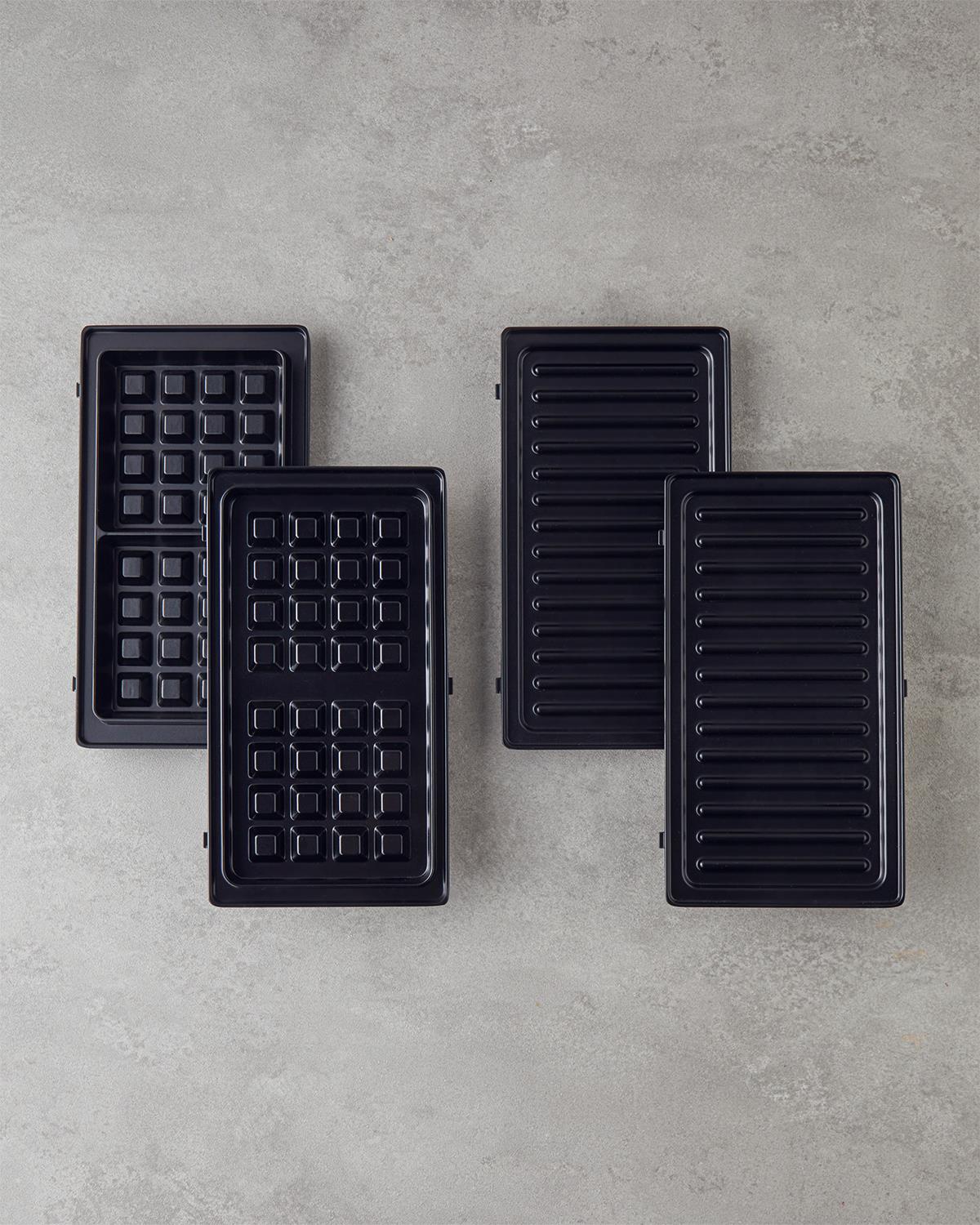 English Home TMK 5001 Mini Tost ve Waffle Makinesi Siyah