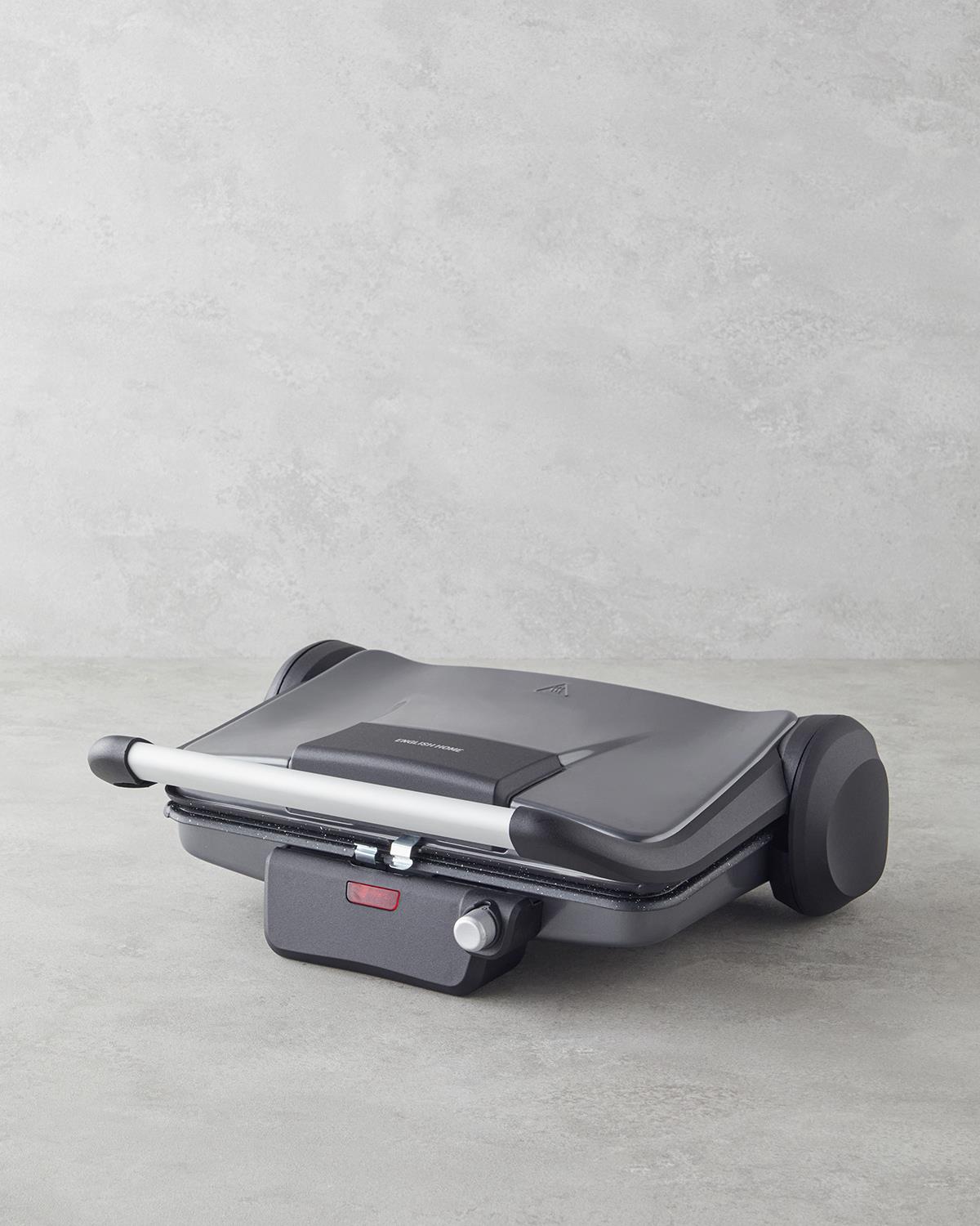 English Home TMK 5020 Teflon Çıkarılabilir Plakalı Tost Makinesi 1800W Antrasit