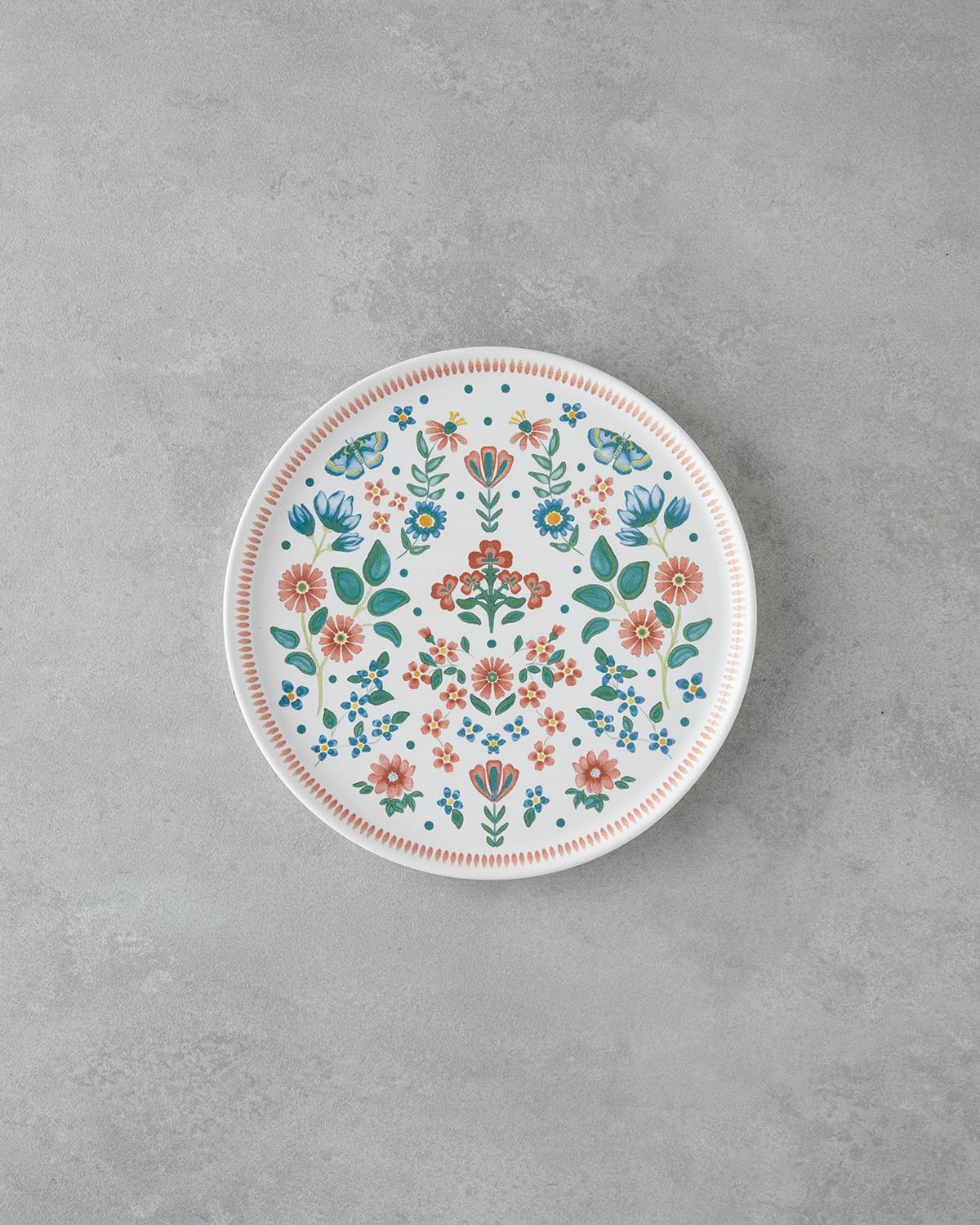 Enola Seramik Kahvaltı Takımı 8 Parça 2 Kişilik Yeşil