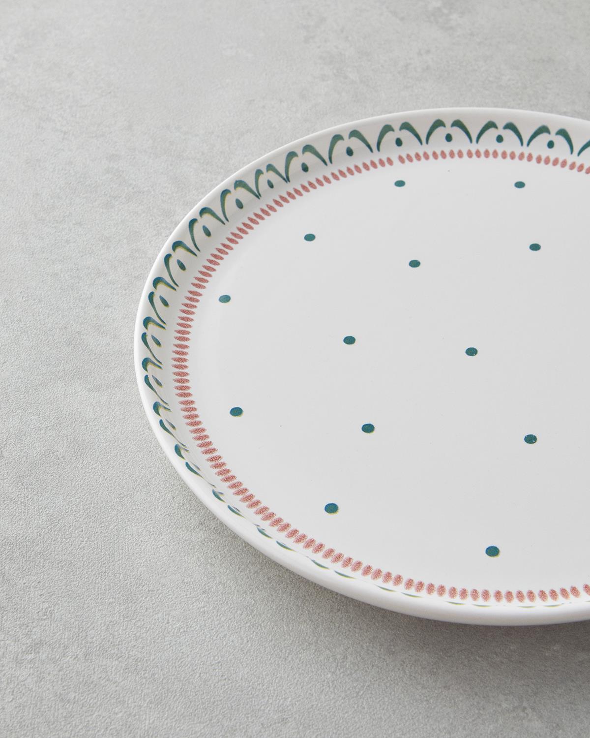 Enola Seramik Kahvaltı Takımı 8 Parça 2 Kişilik Yeşil