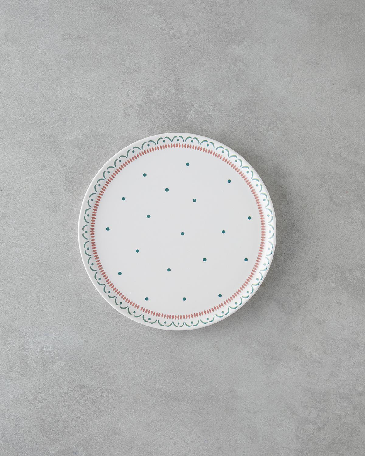 Enola Seramik Kahvaltı Takımı 8 Parça 2 Kişilik Yeşil