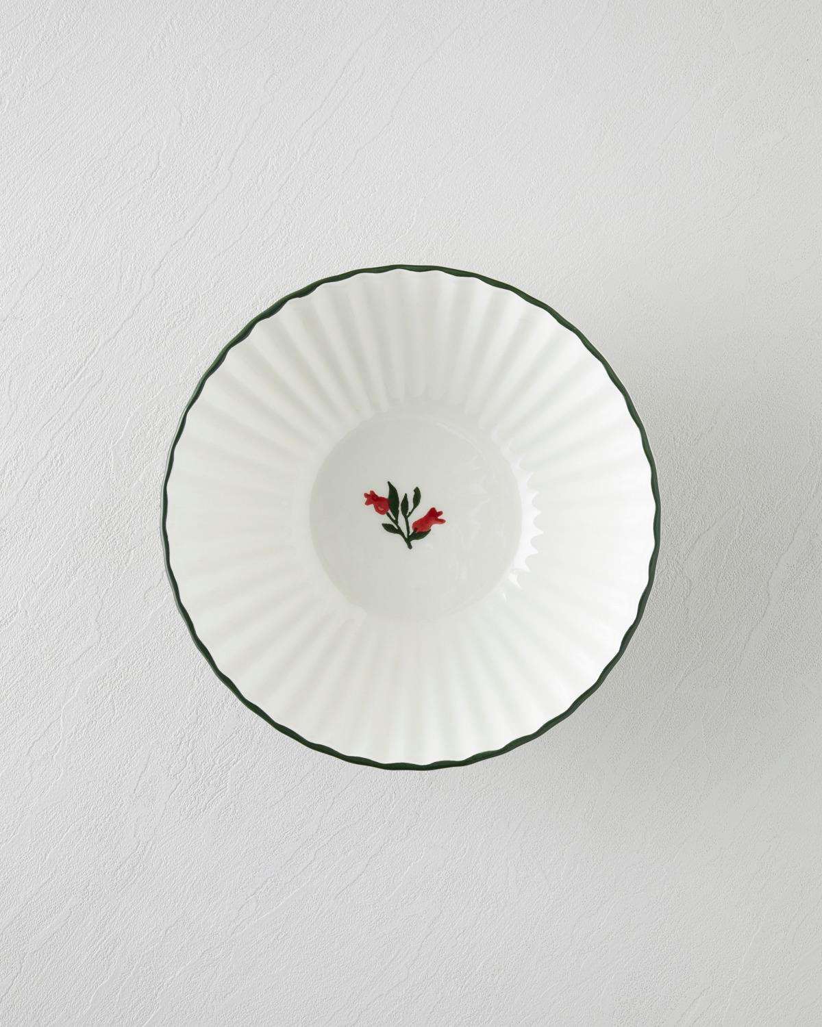 Etna Seramik Kase 23 cm Kırmızı