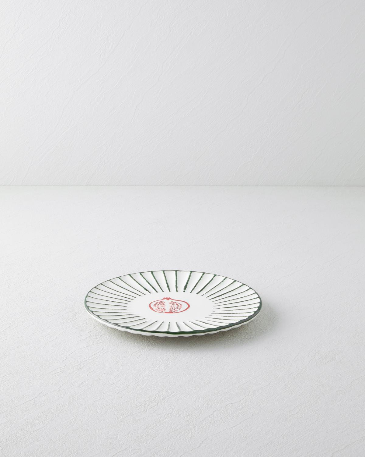 Etna Seramik Pasta Tabağı 21 cm Kırmızı