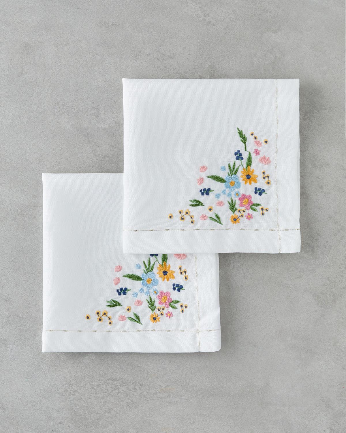 Euphoria Polyester 2'li Misafir Peçetesi 38x38 cm Renkli