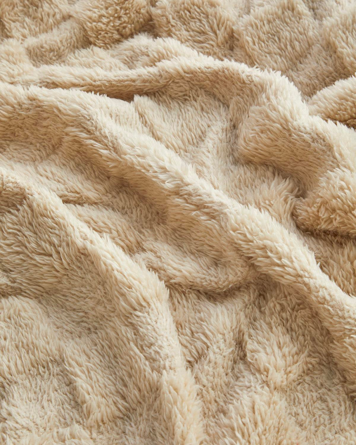 Fancy  Square Koltuk Şalı 120x160 cm Bej