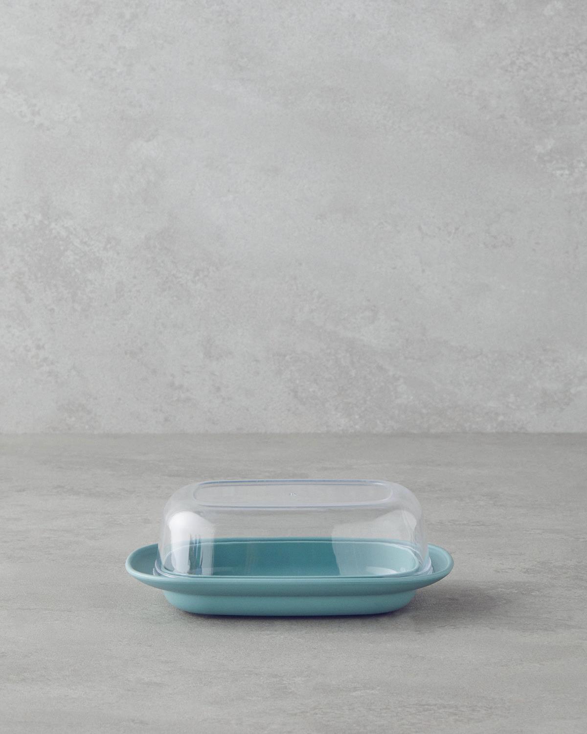 Fausta Plastik Saklama Kabı 17,4 x 12,5 x 6 cm Yeşil