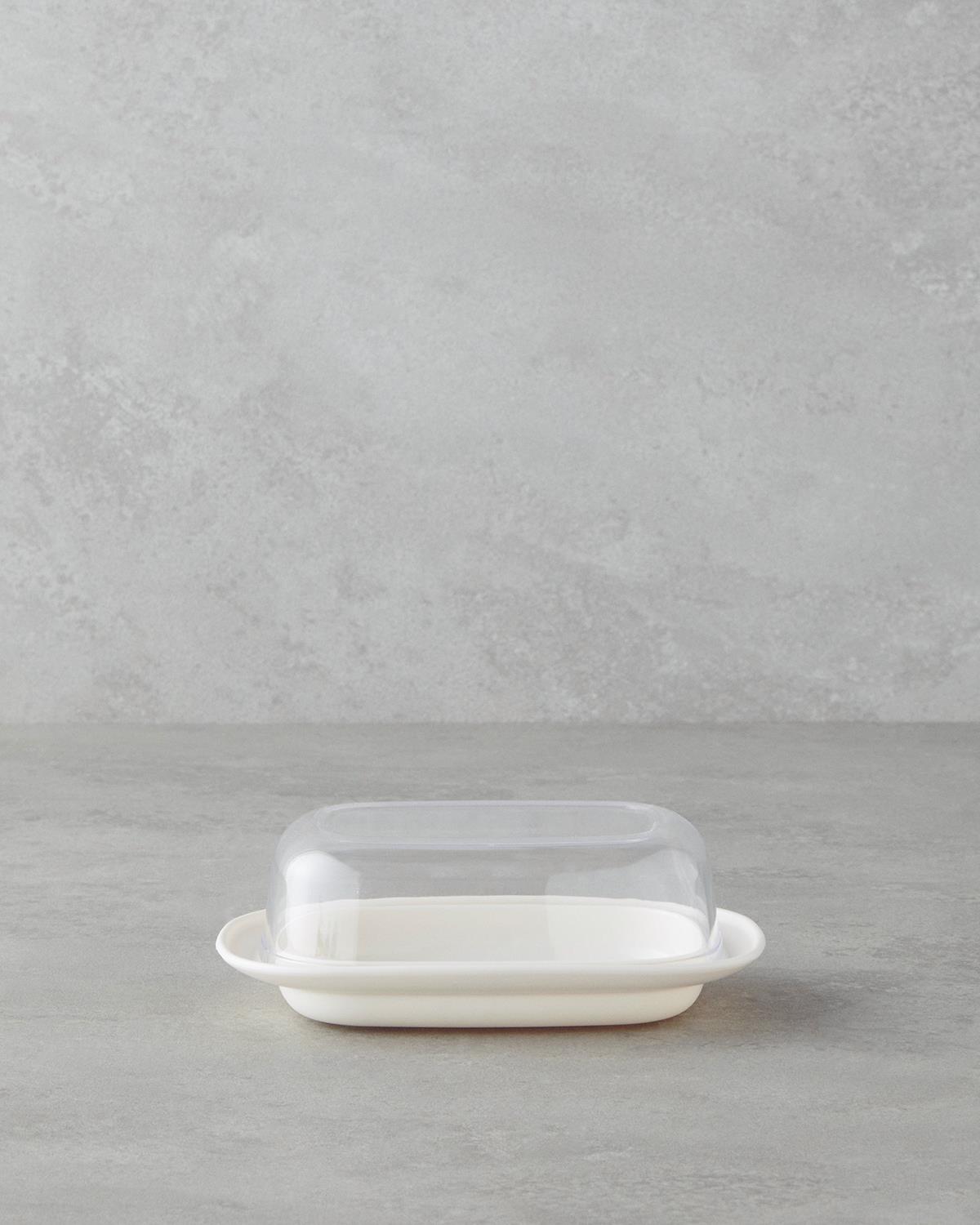 Fausta Plastik Saklama Kabı 17,4 x 12,5 x 6 cm Krem