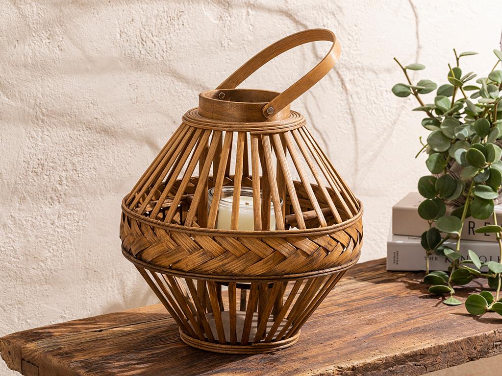 Fence Bambu Fener Kahve