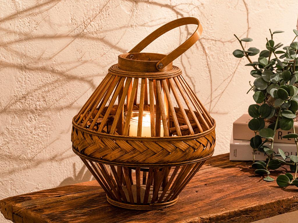 Fence Bambu Fener Kahve