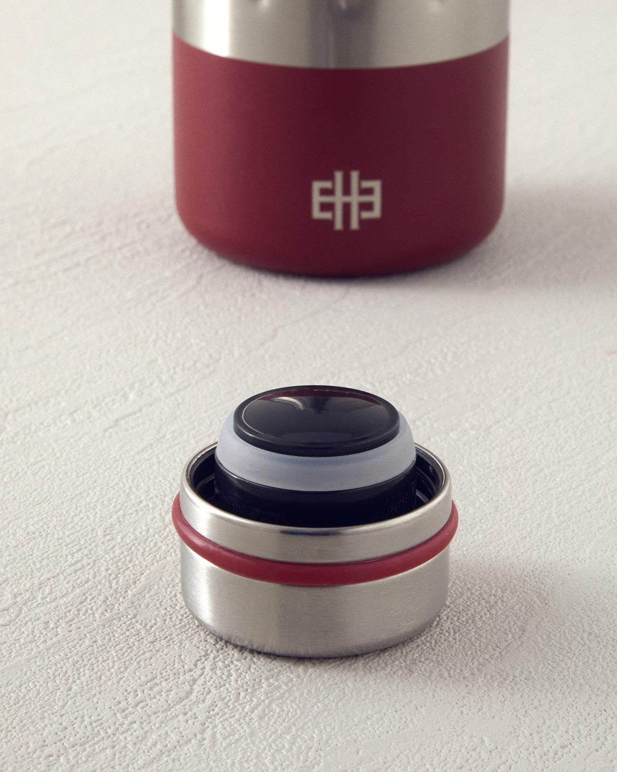 Fiera Paslanmaz Çelik Termos 360 ml Bordo