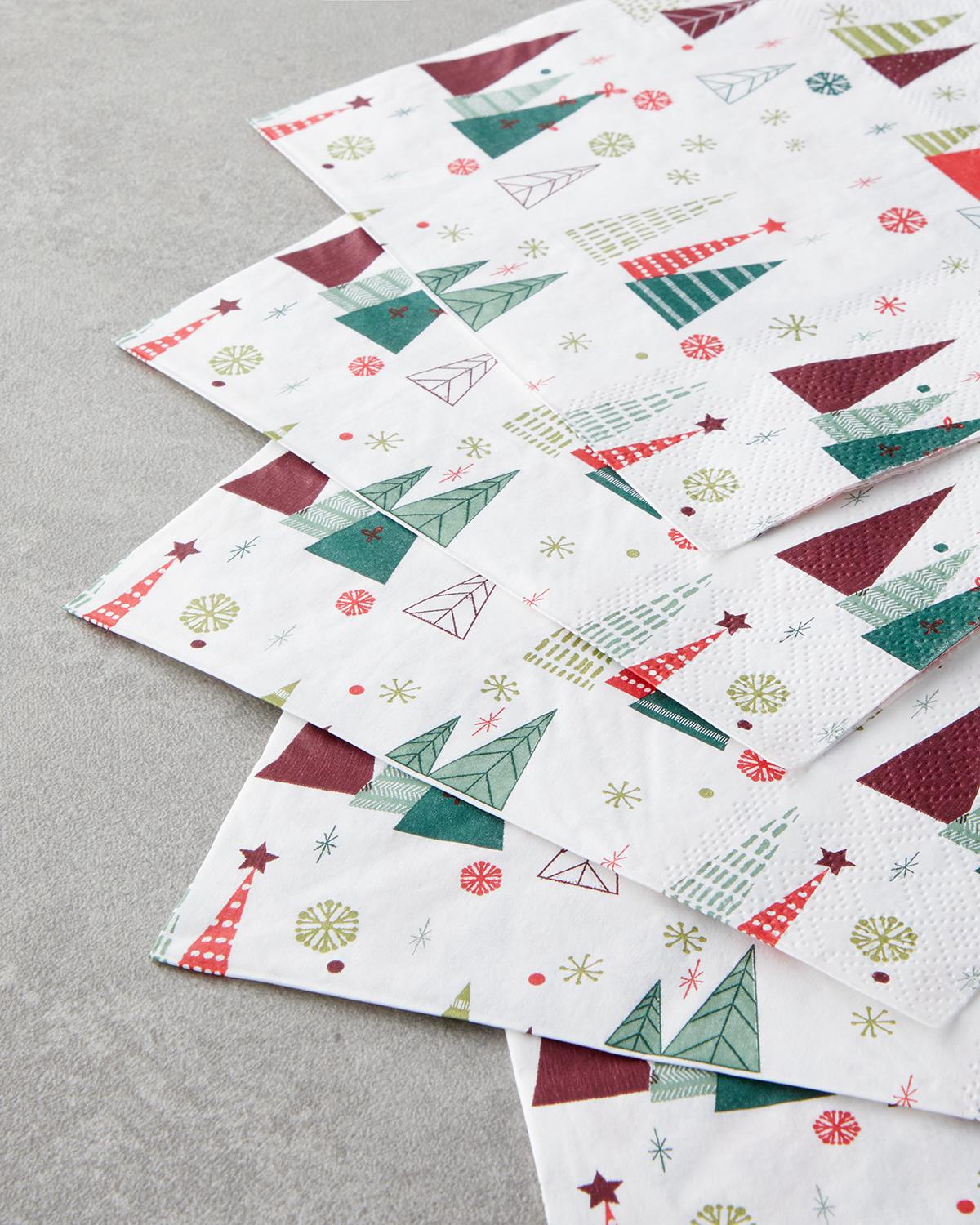 Firbliss Kağıt 20'li Kağıt Peçete 33x33 cm Renkli