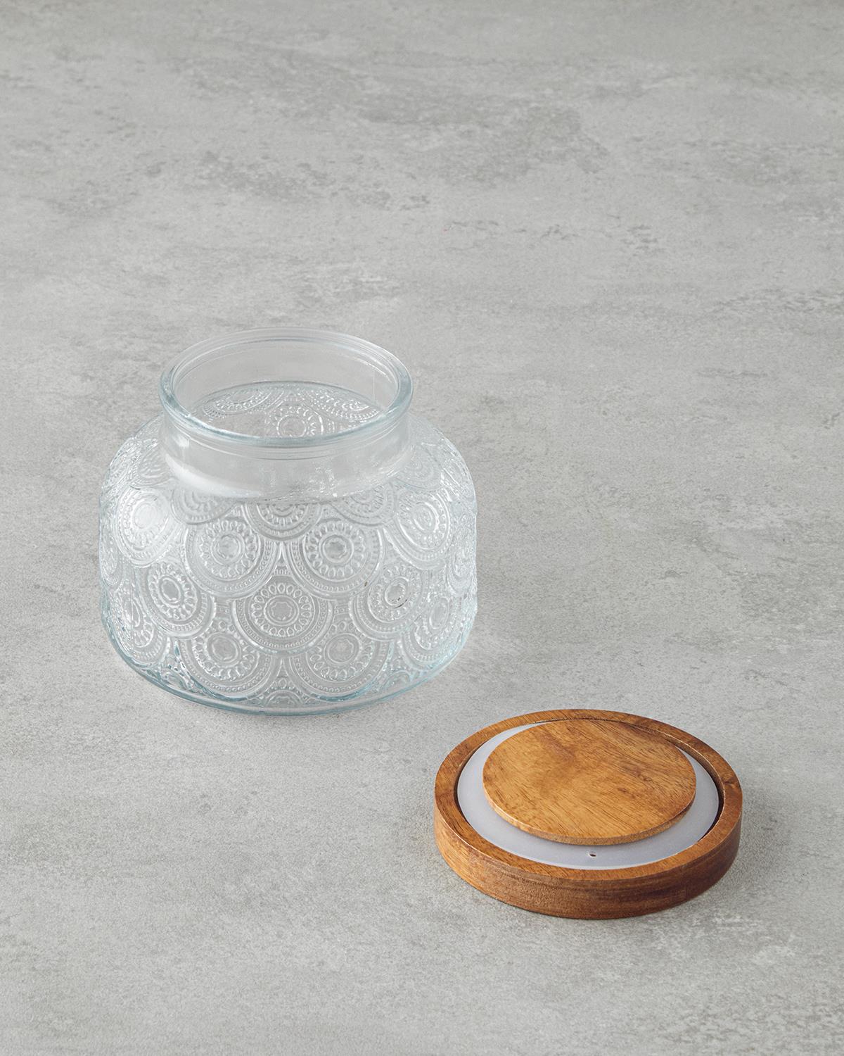 Flasky Cam Kavanoz 750 ml Kahverengi