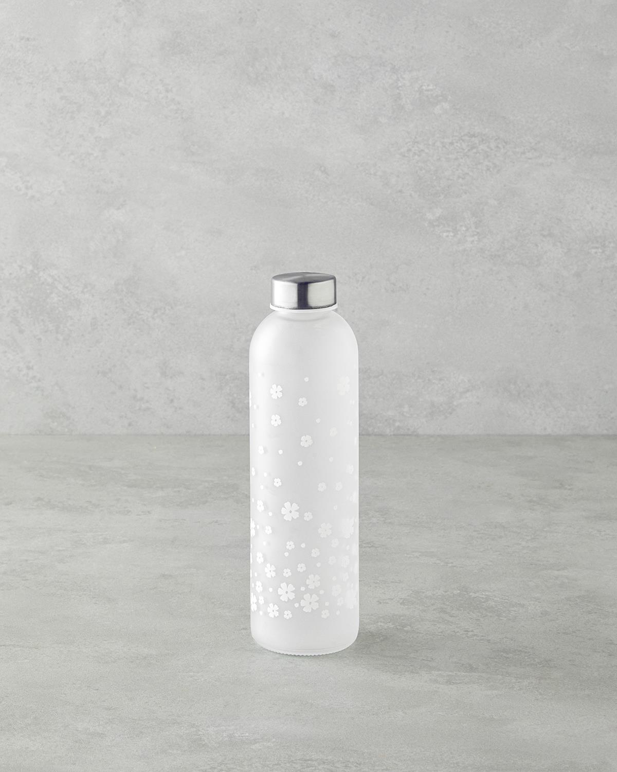 Floret Cam Şişe 750 ml Beyaz