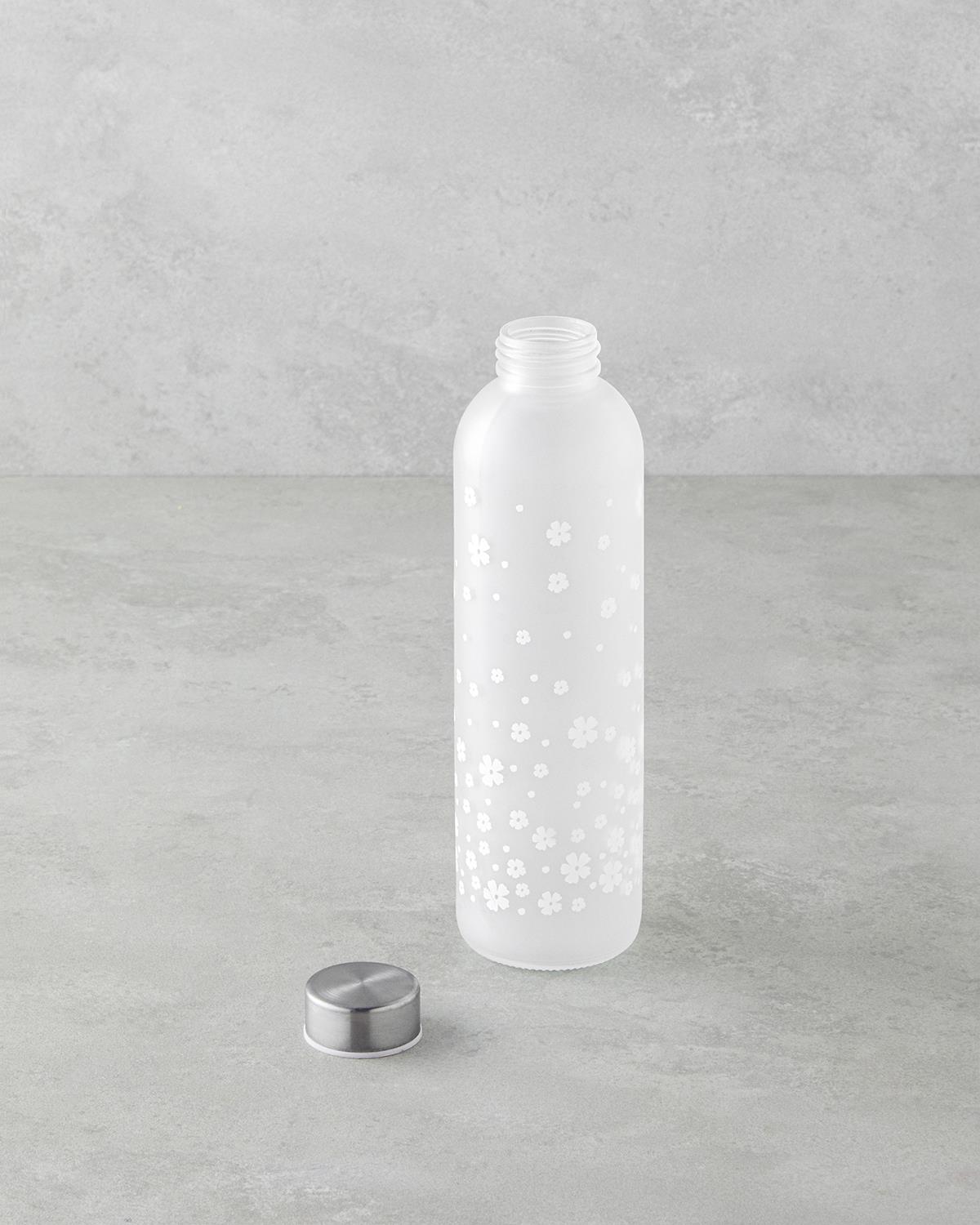 Floret Cam Şişe 750 ml Beyaz