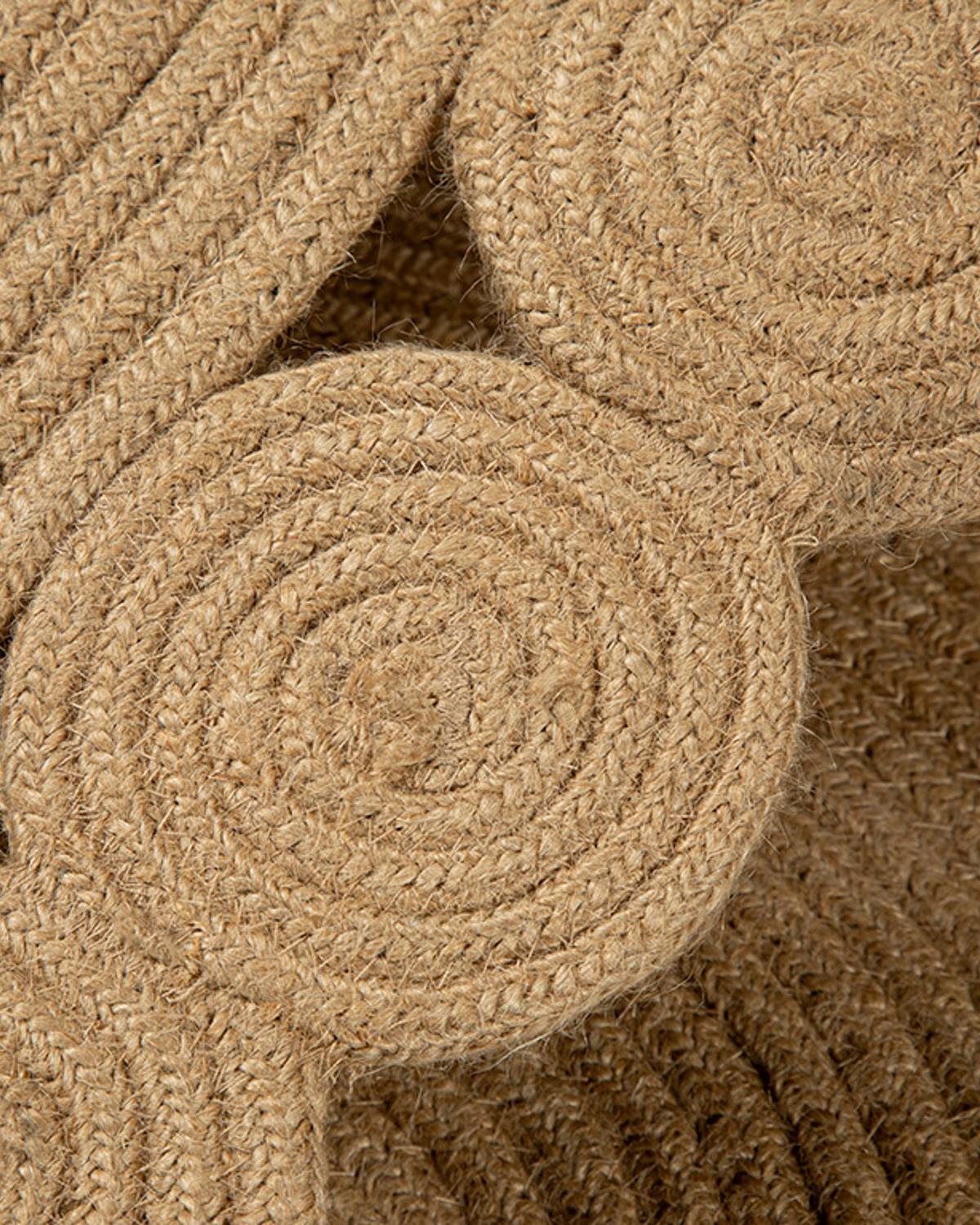 Flower Jüt Kilim Naturel