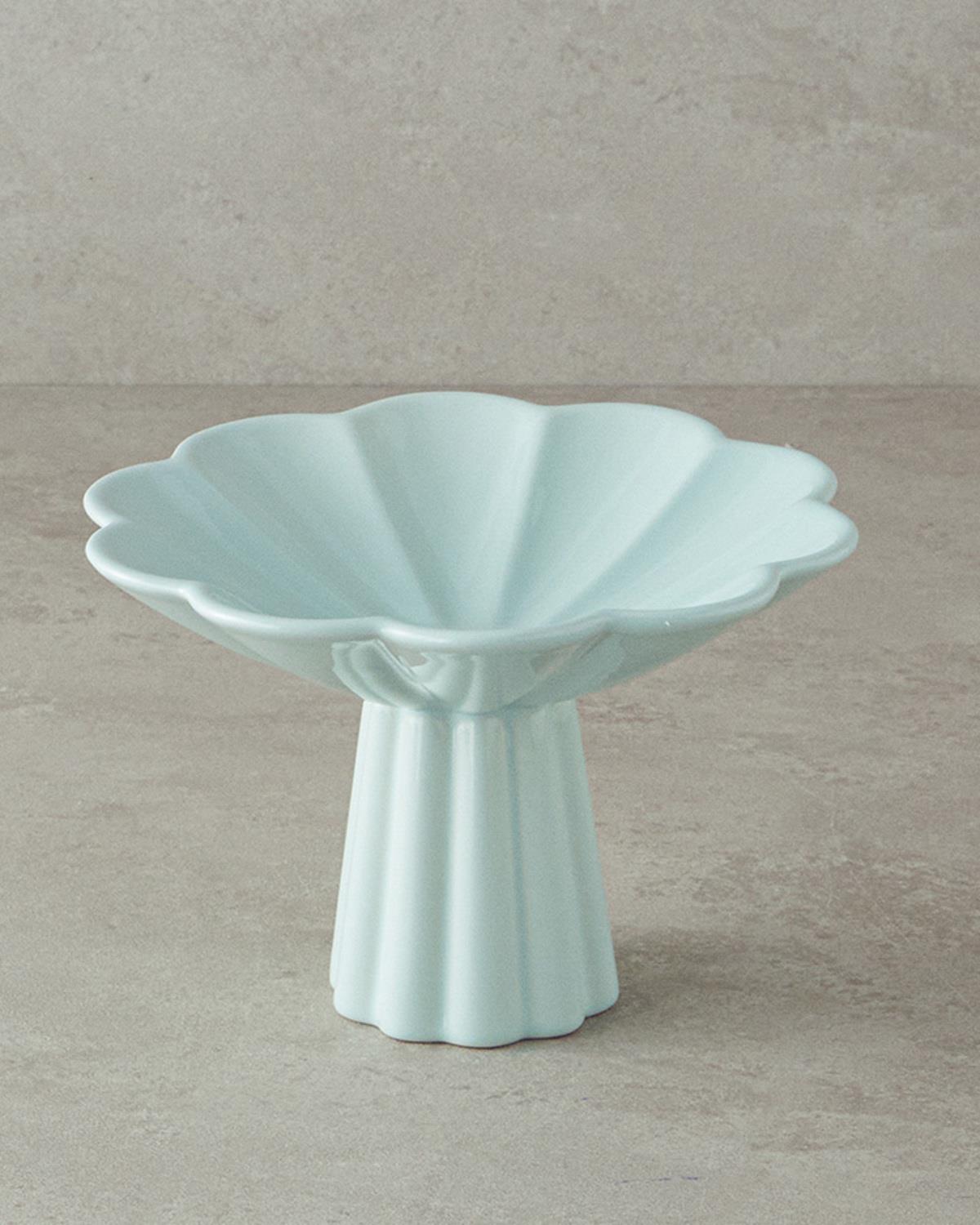 Floweret Stoneware Dekoratif Tabak Mint