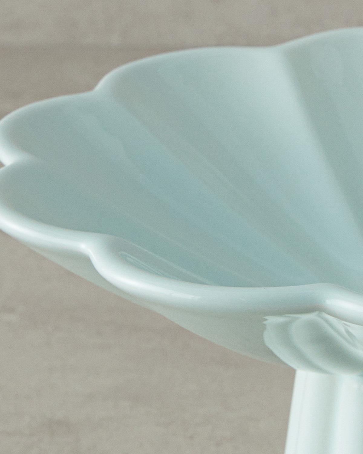 Floweret Stoneware Dekoratif Tabak Mint