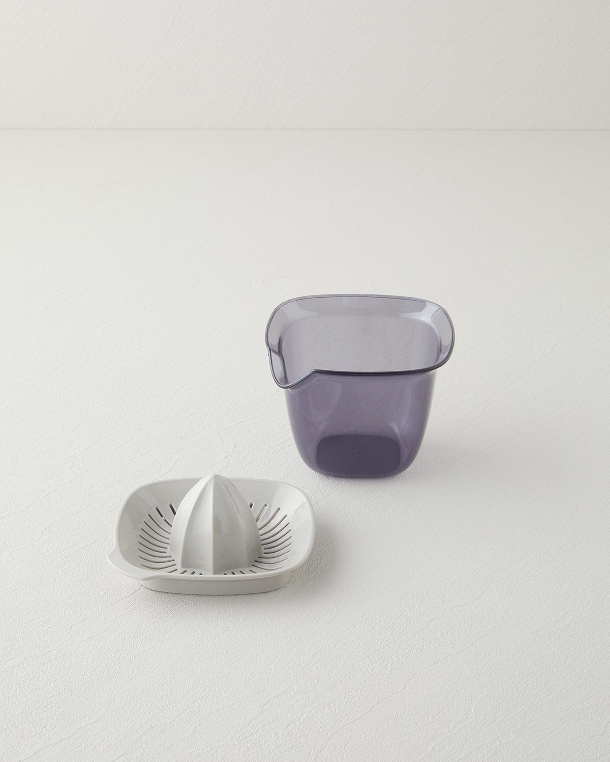 Fresco Plastik 4 Parça Süzgeç 3 x 1,8 x 0,5 Litre Antrasit