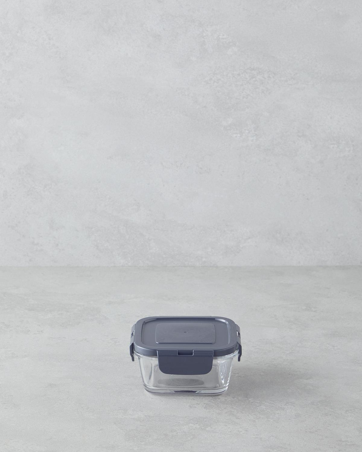 Fresh Ware Cam Saklama Kabı 375 ml Gri