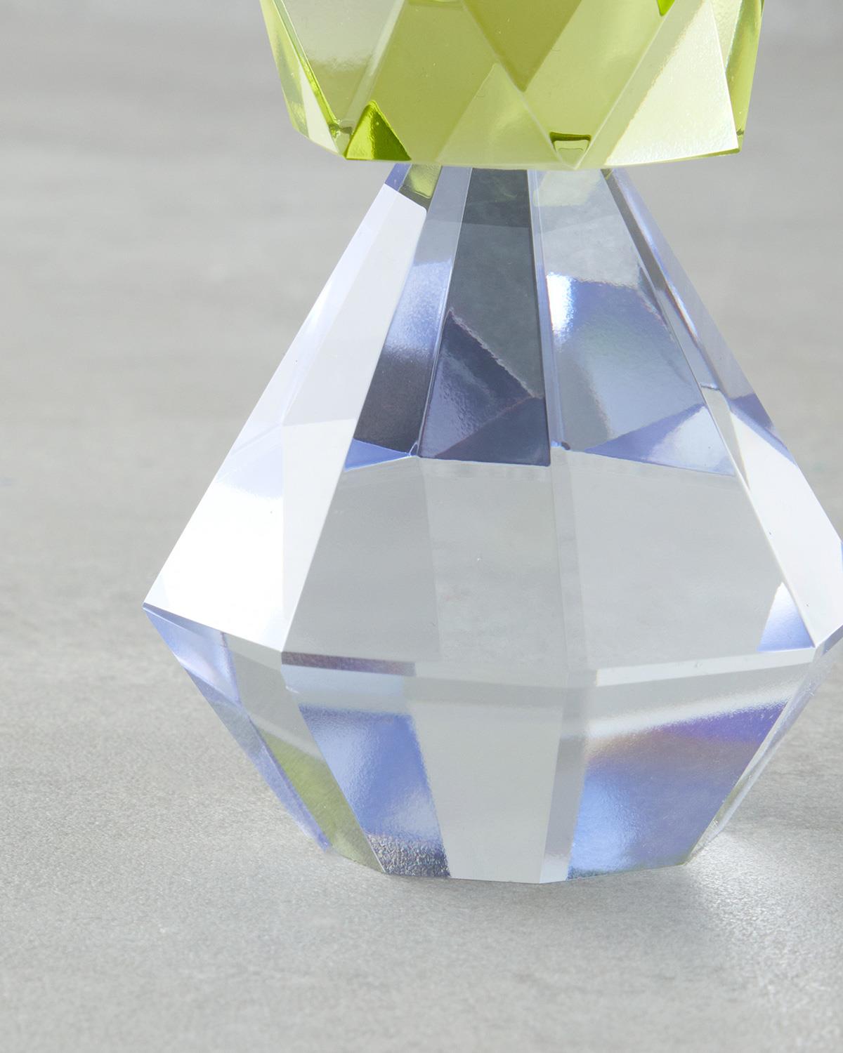 Garcia Şamdan 11,5 cm Yeşil-mor