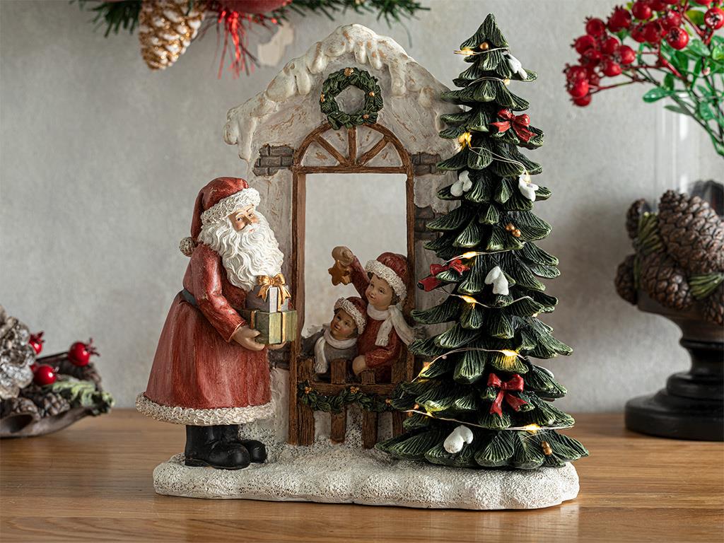 Gift Ledli Biblo 22x9,5x22,5 cm Yeşil