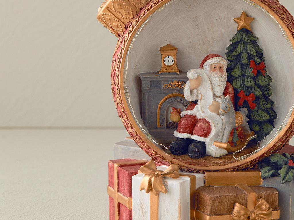 Giftbox Seramik Ledli Biblo Kırmızı