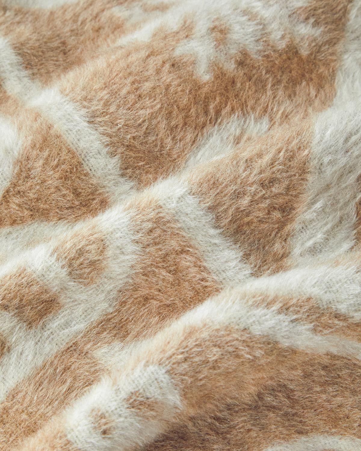 Gingerbread cottage Akrilik Tv Battaniye 130x170 cm Bej