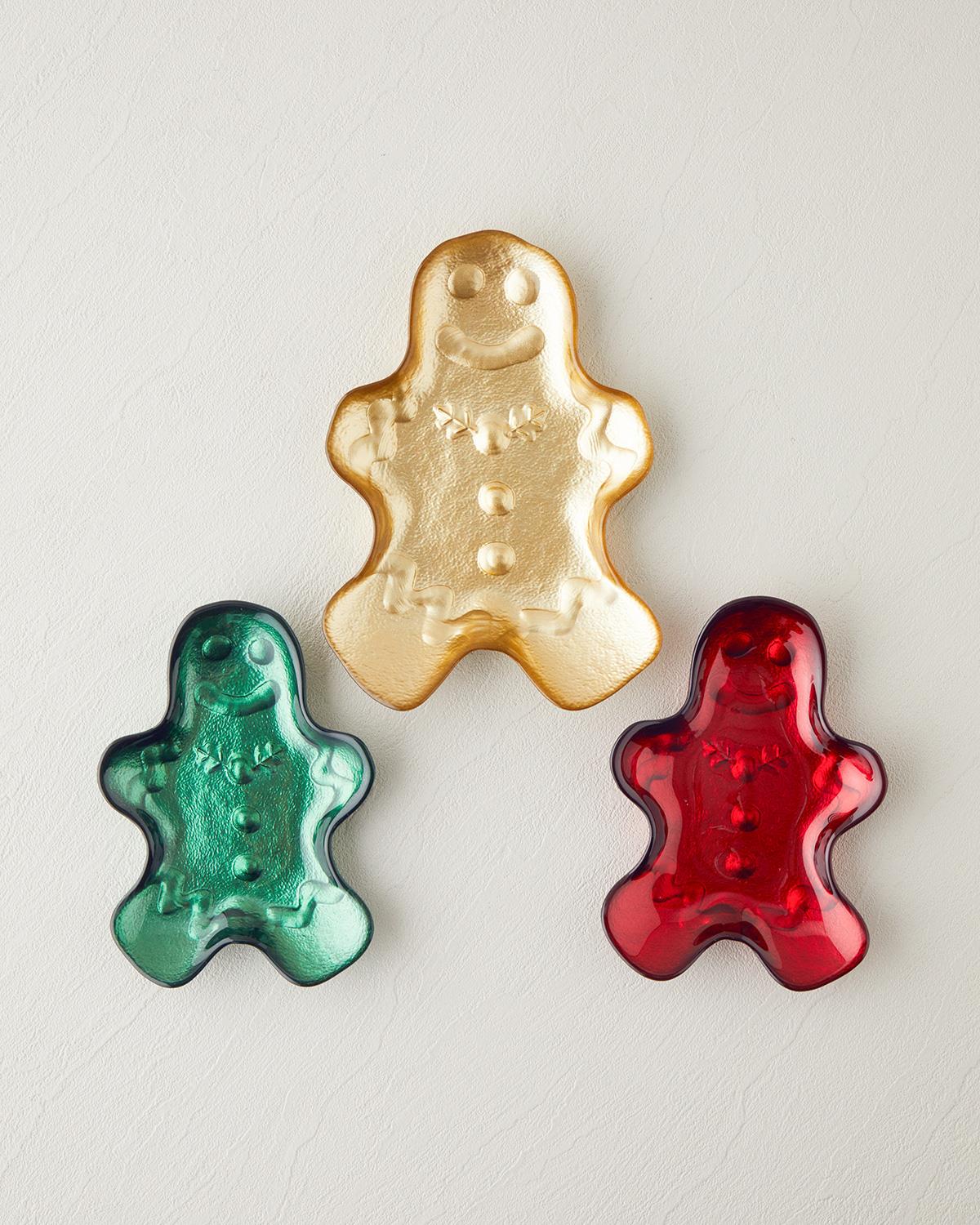Gingerman Cam Çerezlik 17 cm Kırmızı