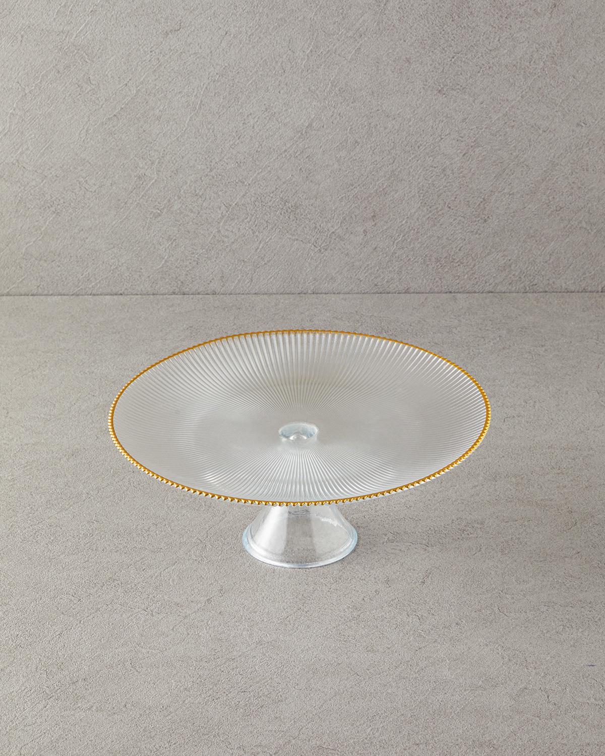 Graceful Shapes Cam Kek Standı Gold