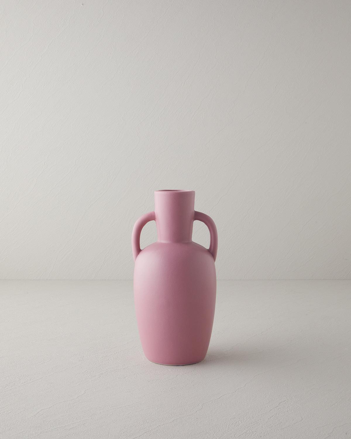 Grena Vazo 11x11x18 cm Pembe