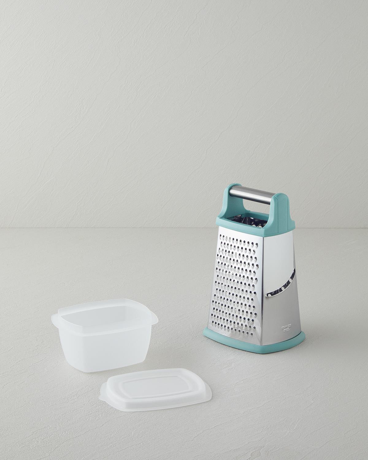 Hecha Paslanmaz Çelik Rende 24.5 cm Yeşil