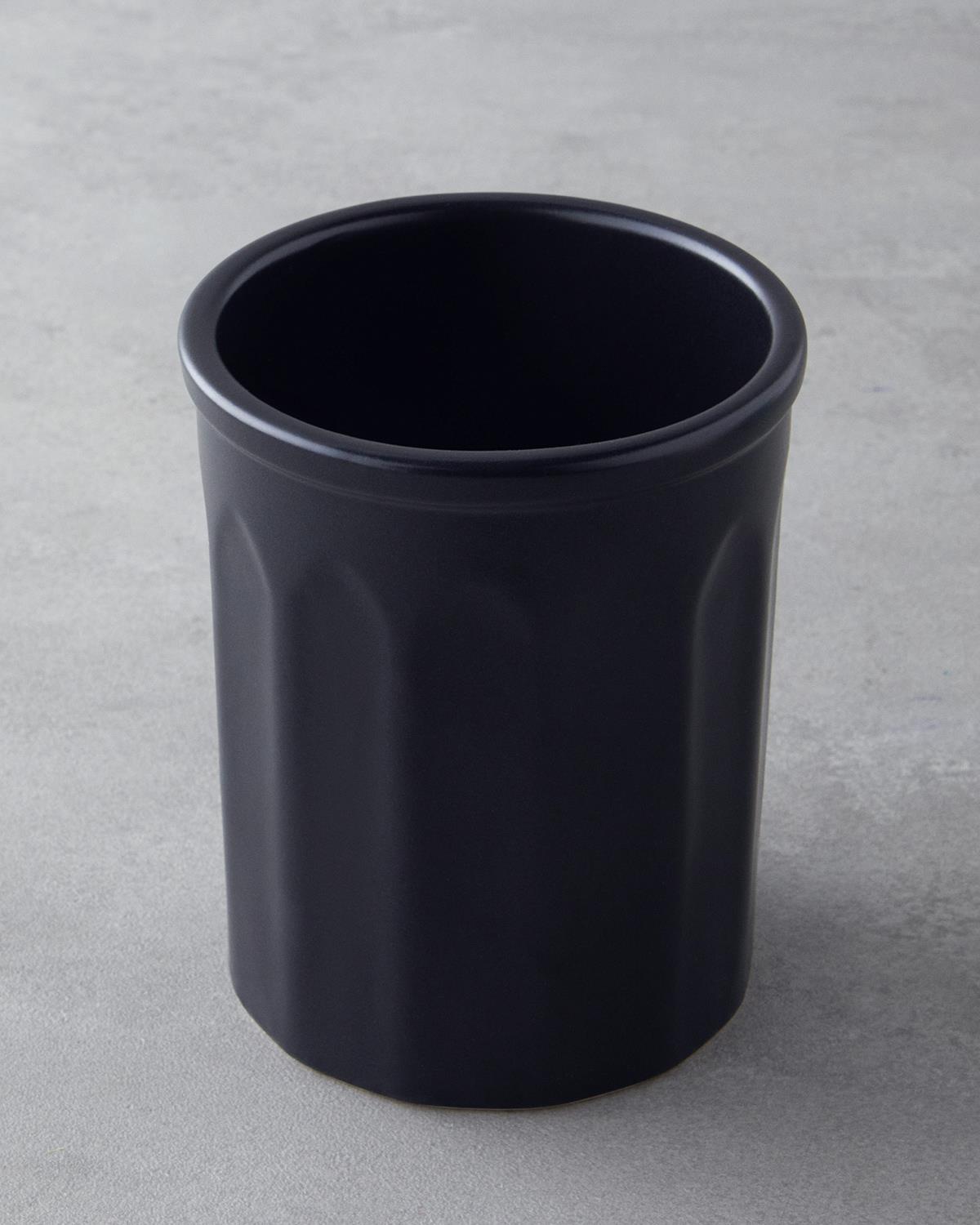 Hecha Seramik Kaşıklık 14 cm Siyah