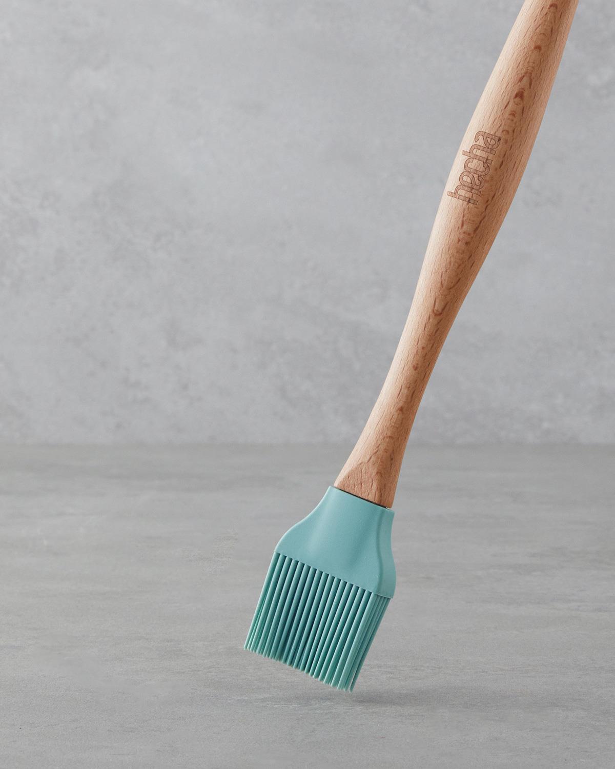 Hecha Silikon 3 Parça Servis Seti 28x32.5x31 cm Yeşil