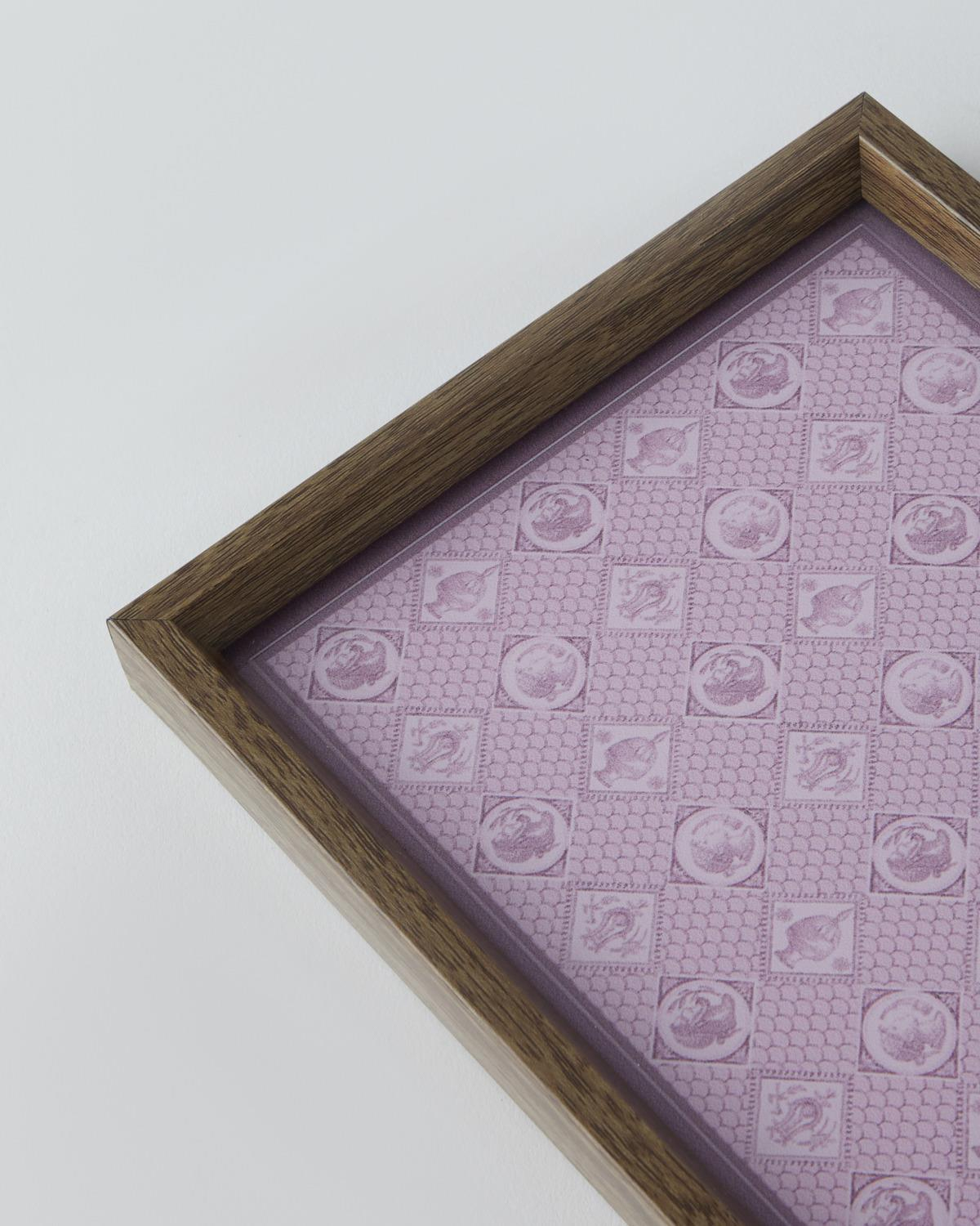 Hera Dekoratif Tepsi 16x26 cm Kırmızı