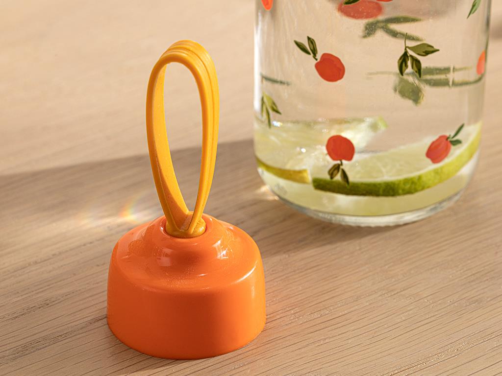 Jasmine Cam Şişe 450 ml Renkli
