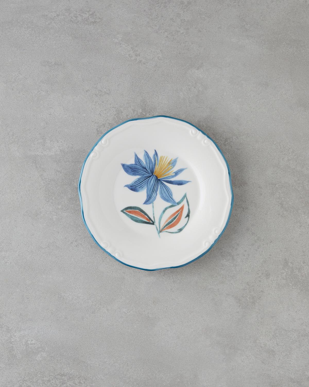 Jessica Porselen 20 Parça 6 Kişilik Kahvaltı Takımı Renkli