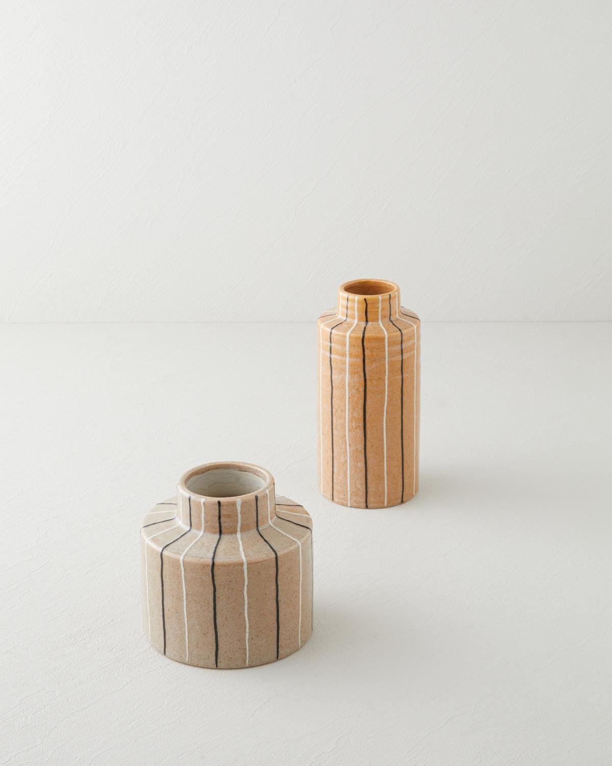 Karmin Vazo 14 cm Kahve